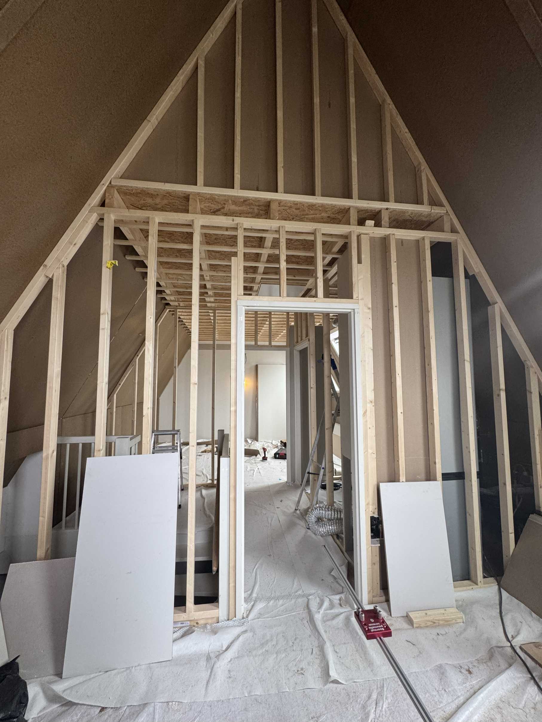 Aannemer Strix Bouw aan het werk in Groningen