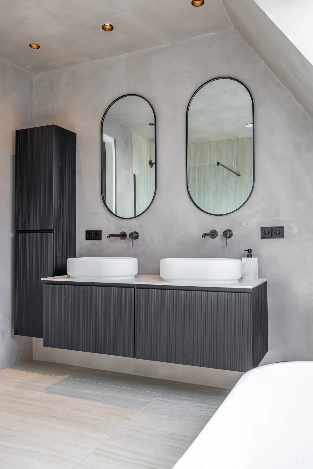 Badkamerrenovatie Assen - Beton Ciré badkamer